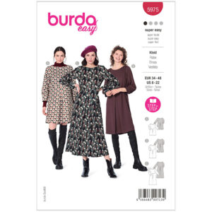 Kjole Burda 5975 str. 34-48