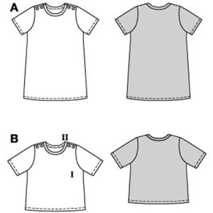 Kjole/Bluse Burda Kids 9229 str. 104-146