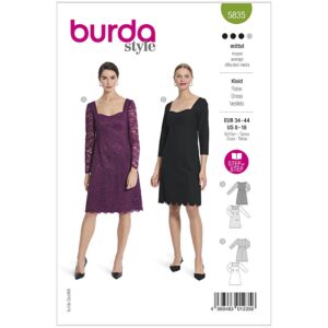 Kjole Burda 5835 str. 34-44