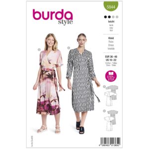 Kjole Burda 5844 str. 36-48