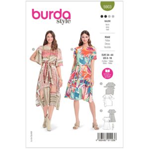 Kjole Burda 5903 str. 34-44