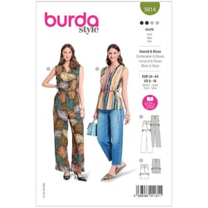 Top/jumpsuit Burda 5914 str. 34-44