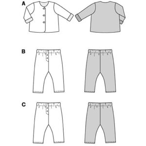 Bukser/jakke Burda Kids str. 56-86