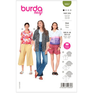 Skjorte Burda 5997 str. 34-48