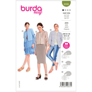 Jakke Burda 6006 str. 34-48
