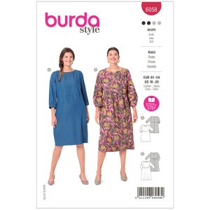 Kjole Burda 6058 str. 44-54