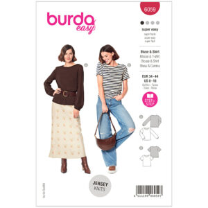 Bluse/t-shirt Burda 6059 str. 34-44