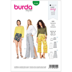 Bukser/shorts Burda 6199 str. 34-44