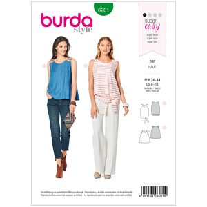 Top Burda 6201 str. 34-44