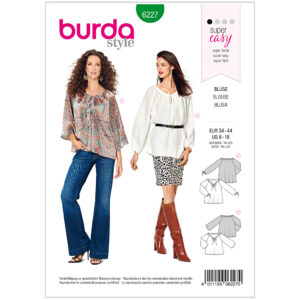 Bluse Burda 6227 str. 34-44
