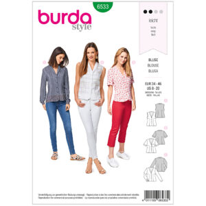 Bluse Burda 6533 str. 34-46