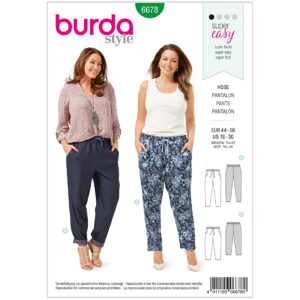 Bukser Burda 6678 str. 44-56