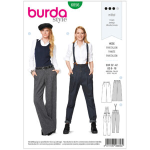 Bukser Burda 6856 str. 32-42