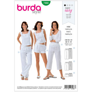Bukser Burda 7966 str. 38-50