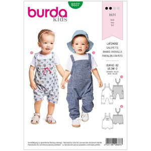 Overalls Burda Kids 9337 str. 62-92