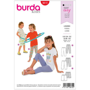 Leggings Burda Kids 9615 str. 104-152