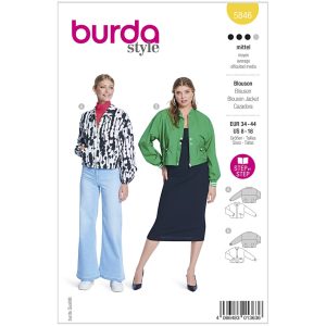 Jakke/Bluse Burda 5846 str. 34-44