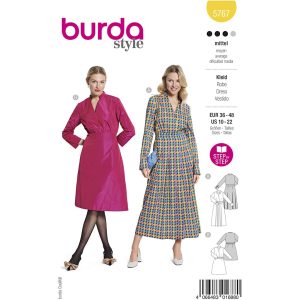 Kjole Burda 5767 str. 36-48