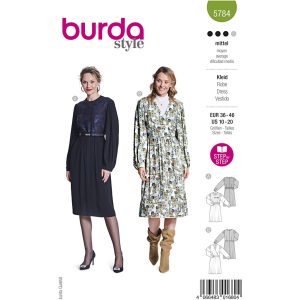 Kjole Burda 5784 str. 36-46