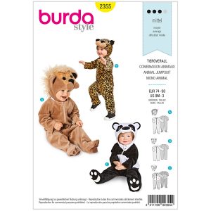 Kostume Burda kids 2355 str. 74-98