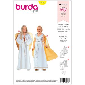 Romer/engel kostume Burda kids 2437 str. 128-164