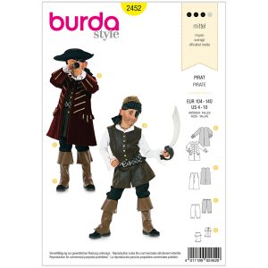Pirat Burda Kids str. 104-140