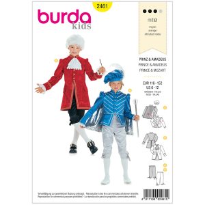 Prins Burda Kids 2461 str. 116-152