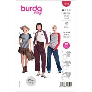BLuse Burda 6028 str. 34-48