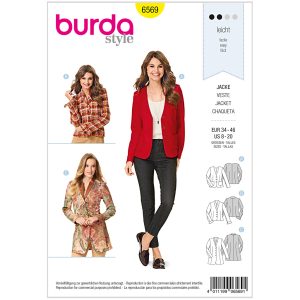 Jakke Burda 6569 str. 34-46