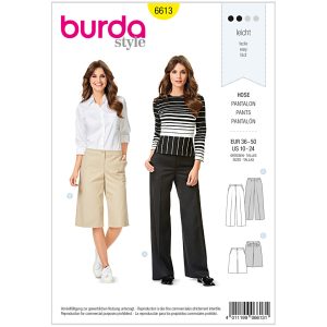Bukser Burda 6613 str. 36-50