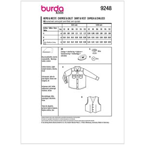 Nederdel og vest