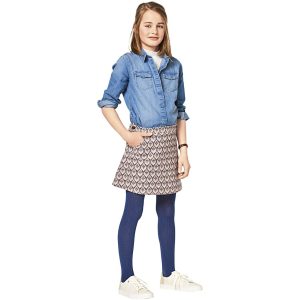 Nederdel/kjole Burda kids 9356 str. 116-158