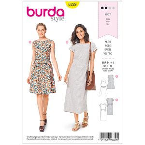 Kjole Burda 6339 str. 34-44