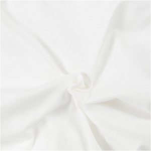 Rundstrikket Rib Trend white