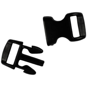 Klikspænde 10mm Sort