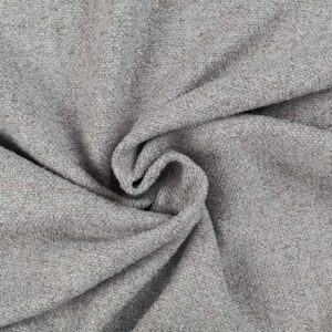 Meleret møbelbouclé Silver