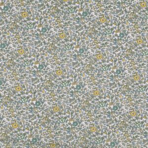 Liberty Fabrics Katie and Millie Mørk støvet grøn