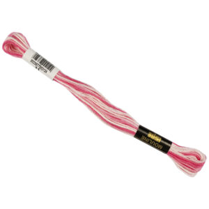 Mouline Ispe Broderigarn multifarvet Babypink