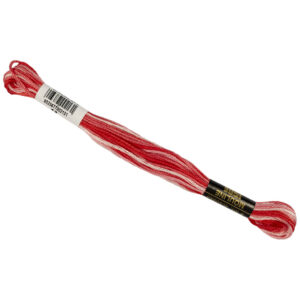 Mouline Ispe Broderigarn multifarvet Bubblegum