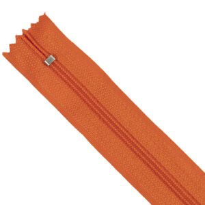 Kjolelås 40 cm 4 mm Rød orange
