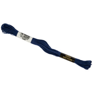 Mouline Ispe Broderigarn Marineblå