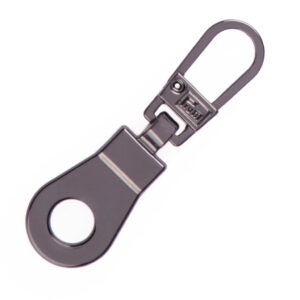 Lynlås-vedhæng Eyelet Sort metal