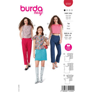 Top Burda 5727 str. 34-44