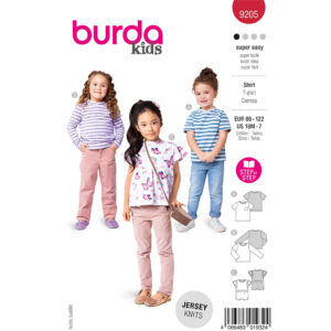 T-Shirt Burda Kids 9205 str. 86-122