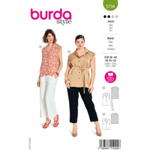 Vest Burda 5734 str. 36-48