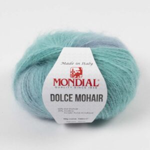 Dolce Multi Mohair Lys petroleum