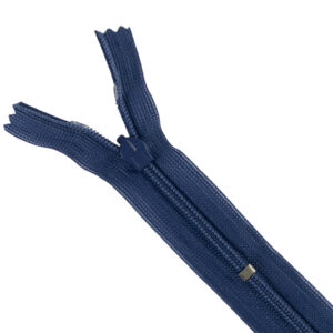 Skjult lås m/flytbar stopper 40 cm 4mm Støvet blå