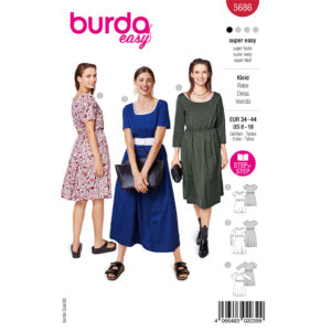 Kjole burda 5686 str. 36-44