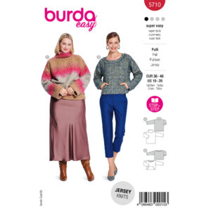 Pullover Burda 5710 str. 36-46
