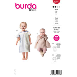 Kjole Burda Kids 9201 str. 56-98
